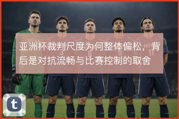 亚洲杯裁判尺度为何整体偏松,背后是对抗流畅与比赛控制的取舍